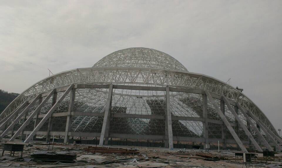 穆棱体育场馆网架工程