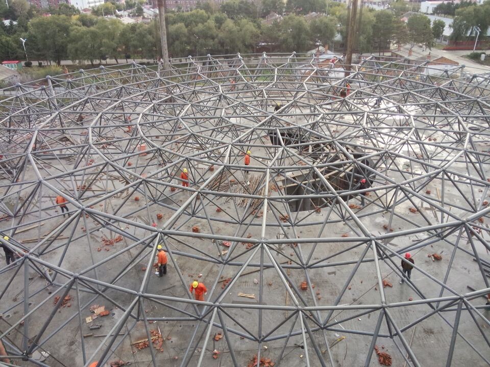 穆棱全民健身中心网架